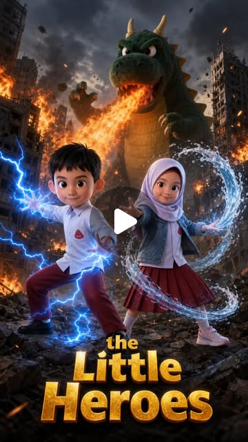 The Little Heroes original video cover